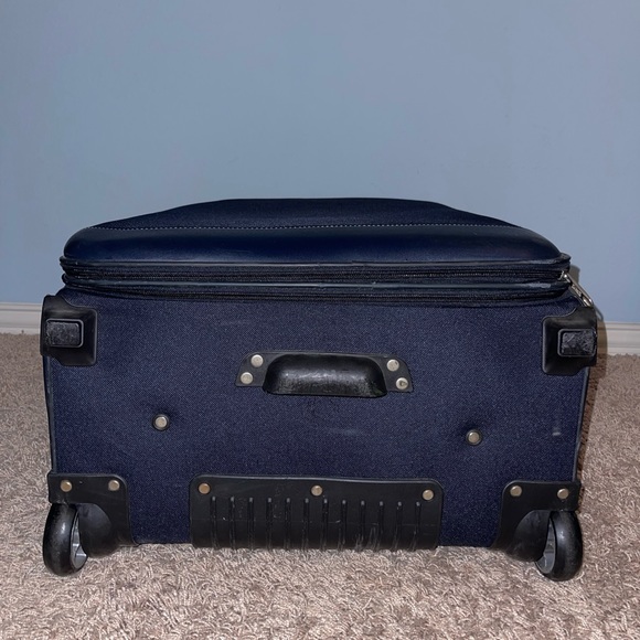 AOTIANPAI LARGE NAVY BLUE SUITCASE - Picture 10 of 11